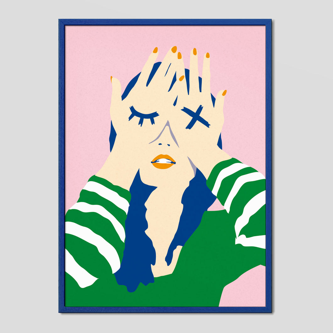 On The Edge X Girl Poster