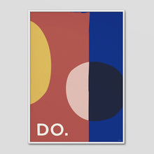 Load image into Gallery viewer, DO - Abstract Type Poster