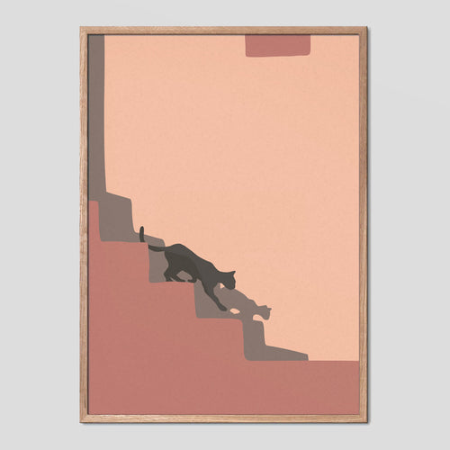Moroccan Cat Poster
