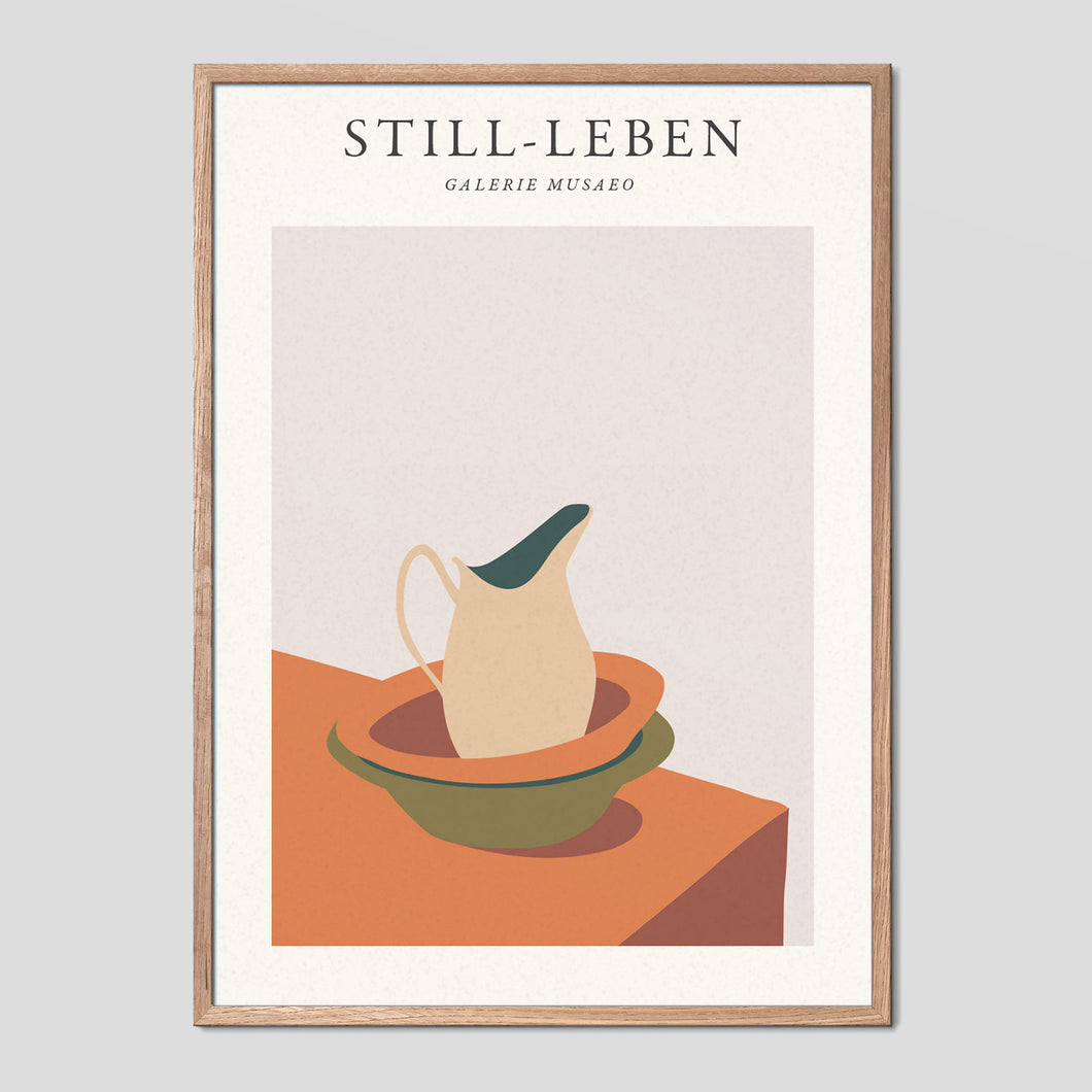 Stilleben Vintage Exhibition Poster