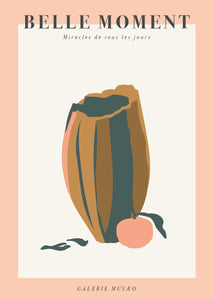 Belle Moment Still Life Vintage Poster