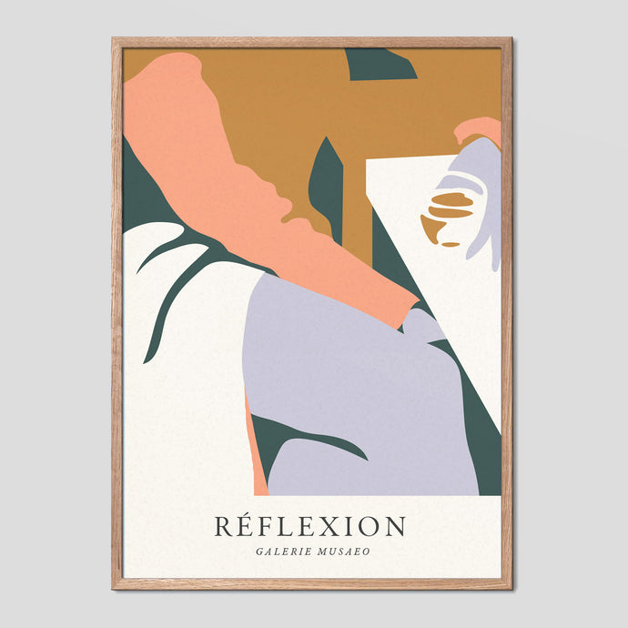 Reflexion Art Print Poster