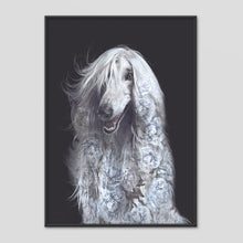Load image into Gallery viewer, Afghan Dog - Faunascapes Flower Portrait