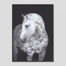 Load image into Gallery viewer, Andalusian Horse - Faunascapes Flower Portrait