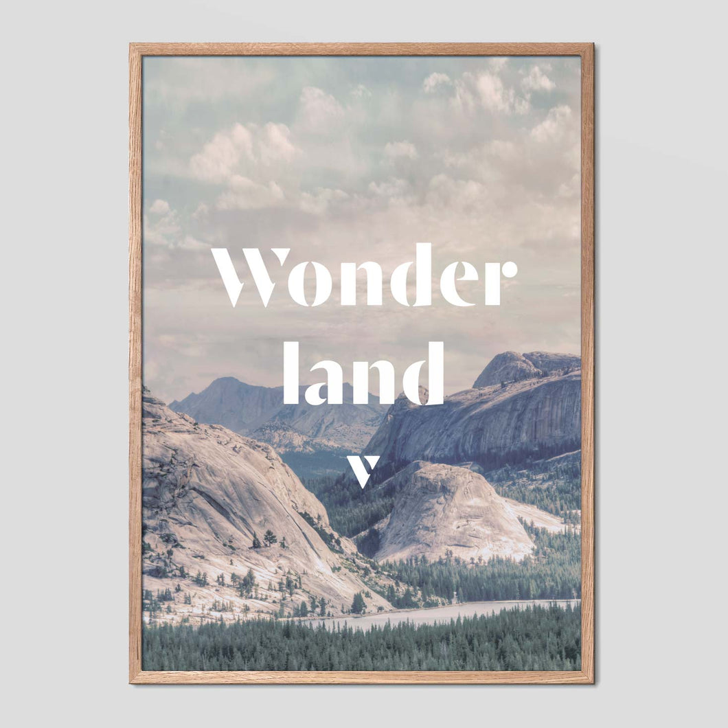 Wonderland - Faunascapes Landscape Quote