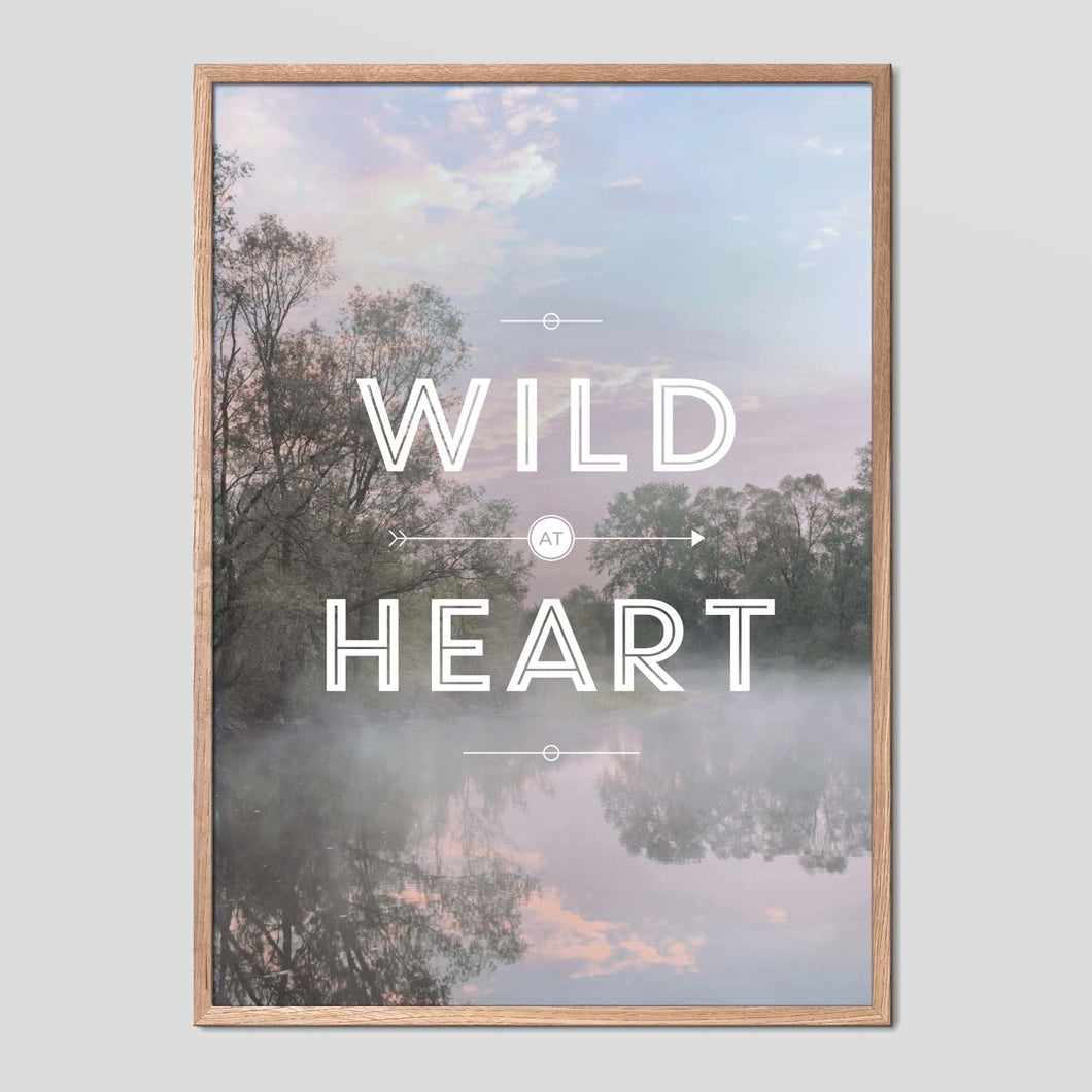 Wild At Heart - Faunascapes Landscape Quote