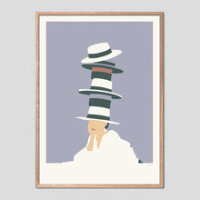 Load image into Gallery viewer, Tower of Hats Art Print