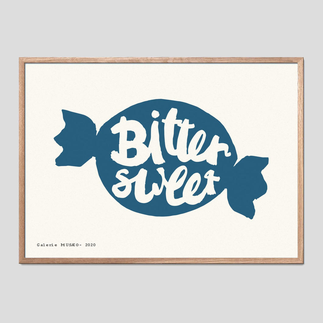 Bitter Sweet Retro Poster
