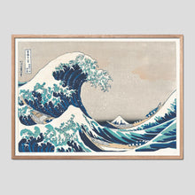 Load image into Gallery viewer, The Great Wave off Kanagawa - Katsushika Hokusai Ukiyo-e Print