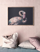 Load image into Gallery viewer, Pink Flamingo - Faunascapes Flower Portrait